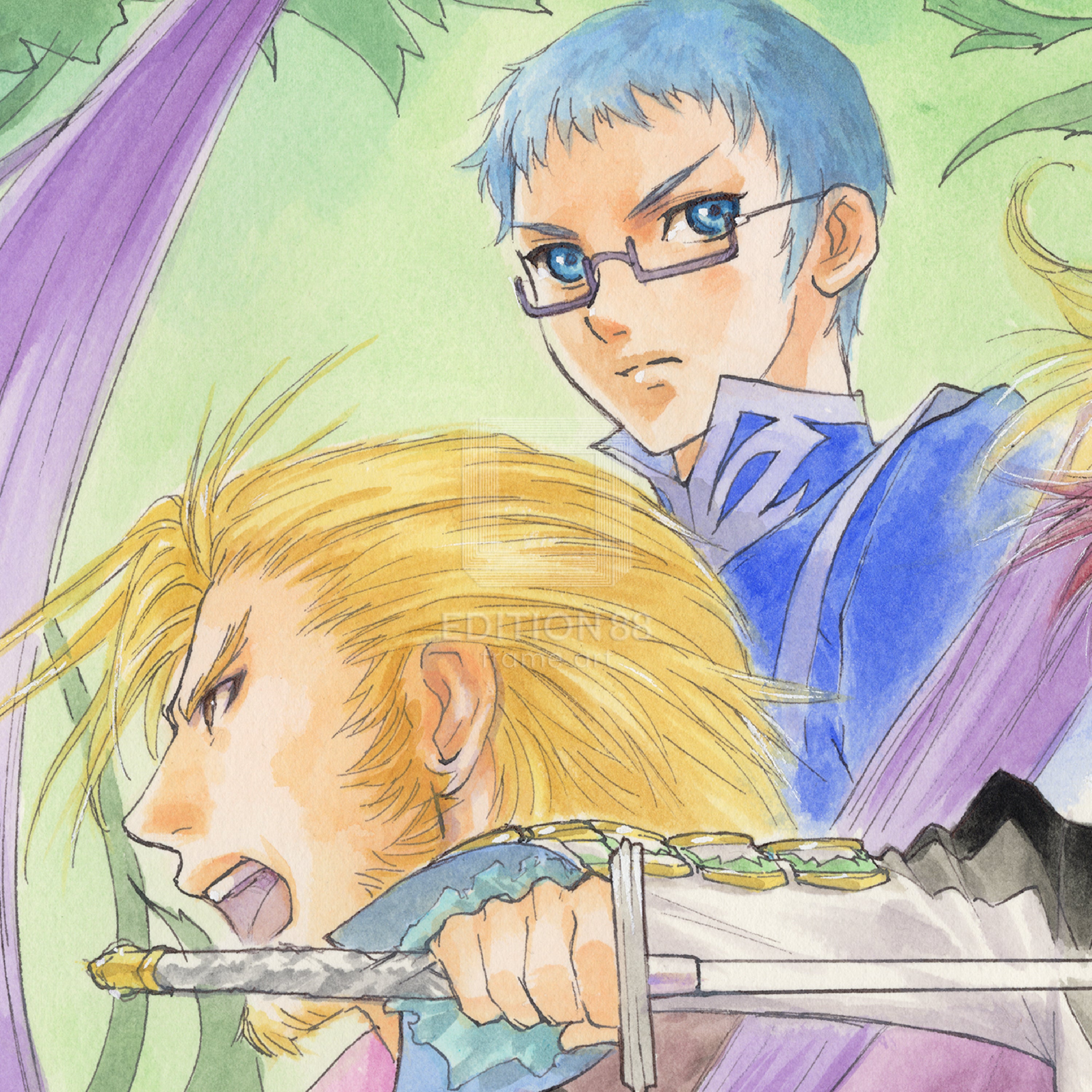 「テイルズ オブ グレイセス エフ」88グラフ2/いのまたむつみ（箔押しサイン入り）