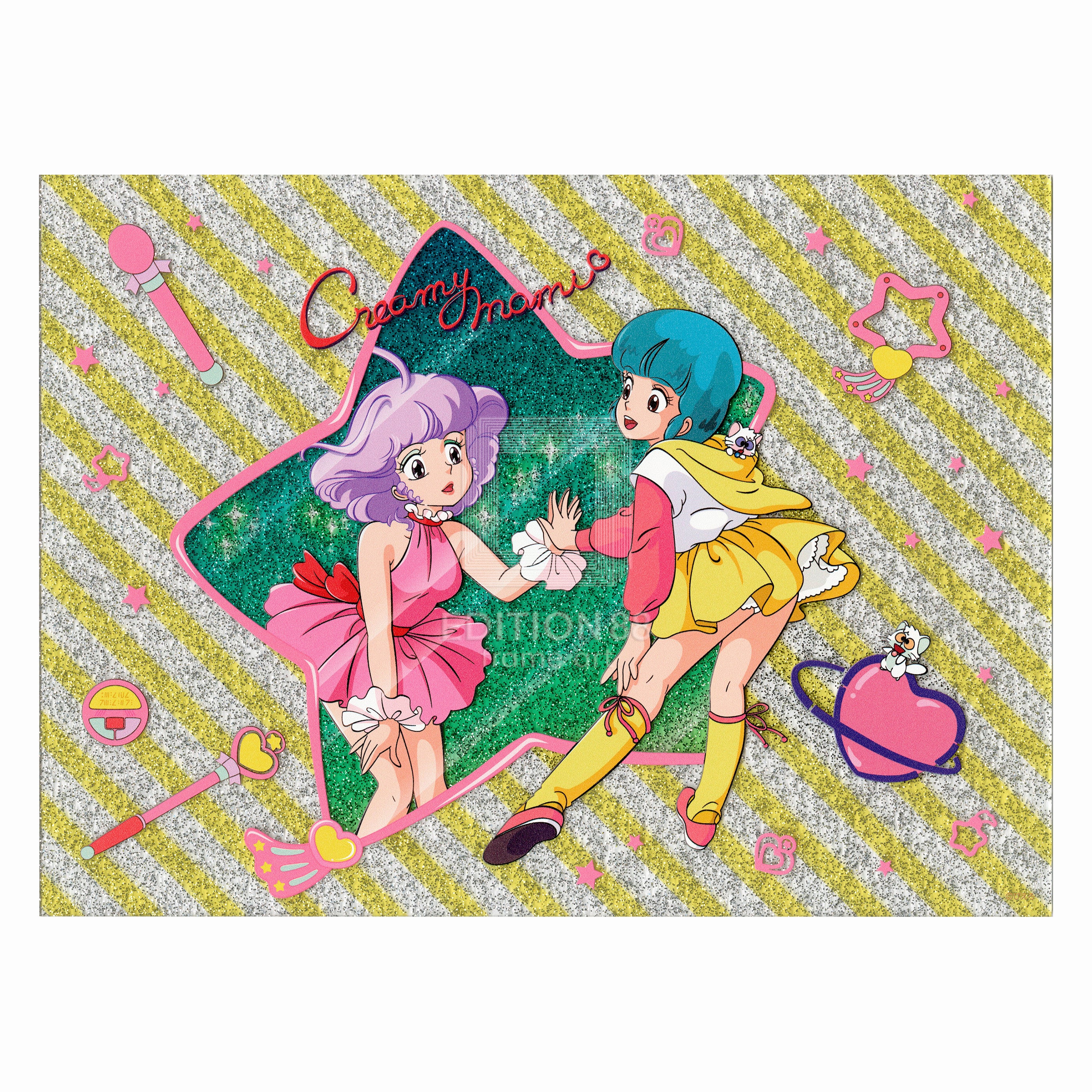 「魔法の天使クリィミーマミ」88グラフ アクリル2 （マミ＆優）