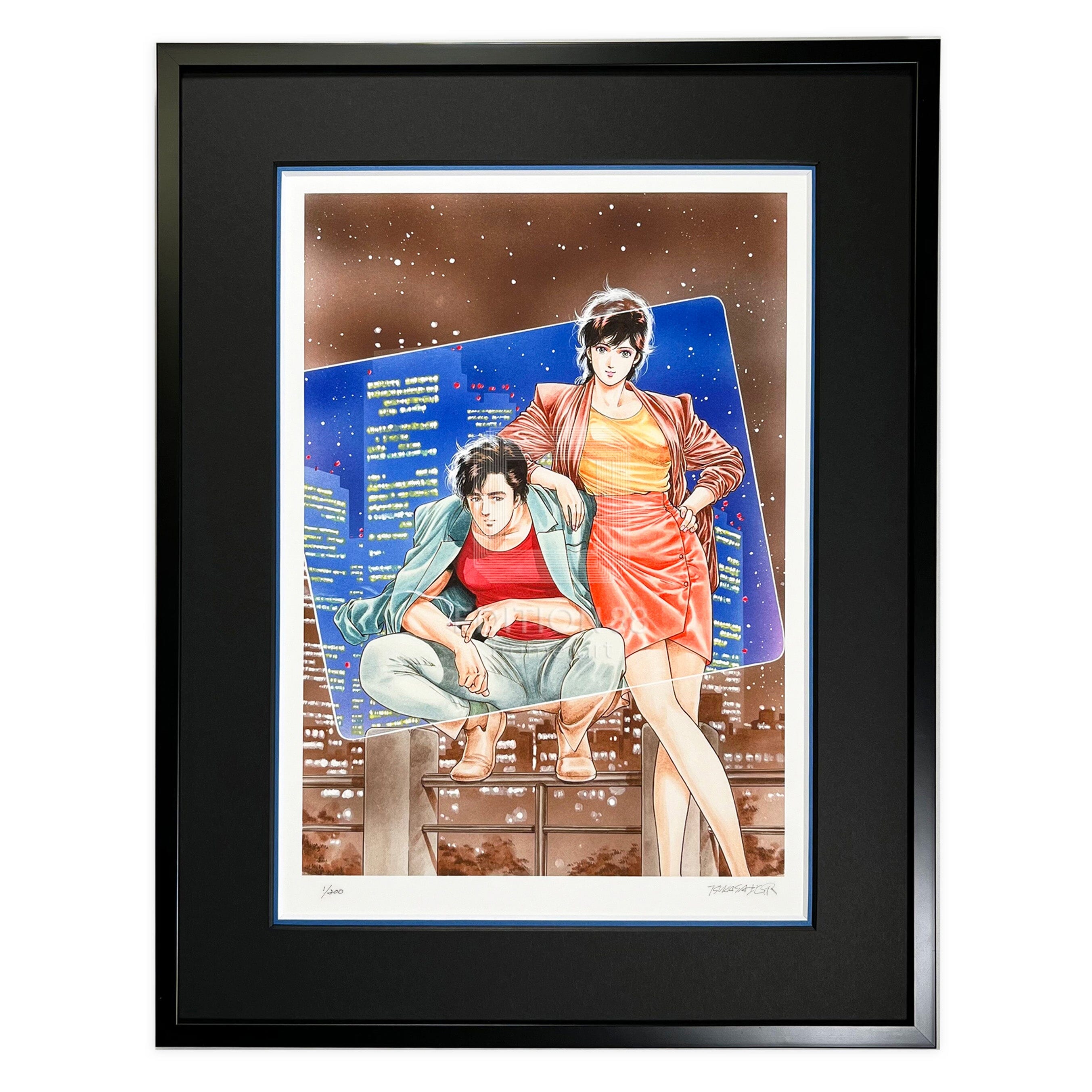 「シティーハンター」88グラフ 7 / 北条司（直筆サイン入り/国内版限定200枚） 88グラフ Edition88 
