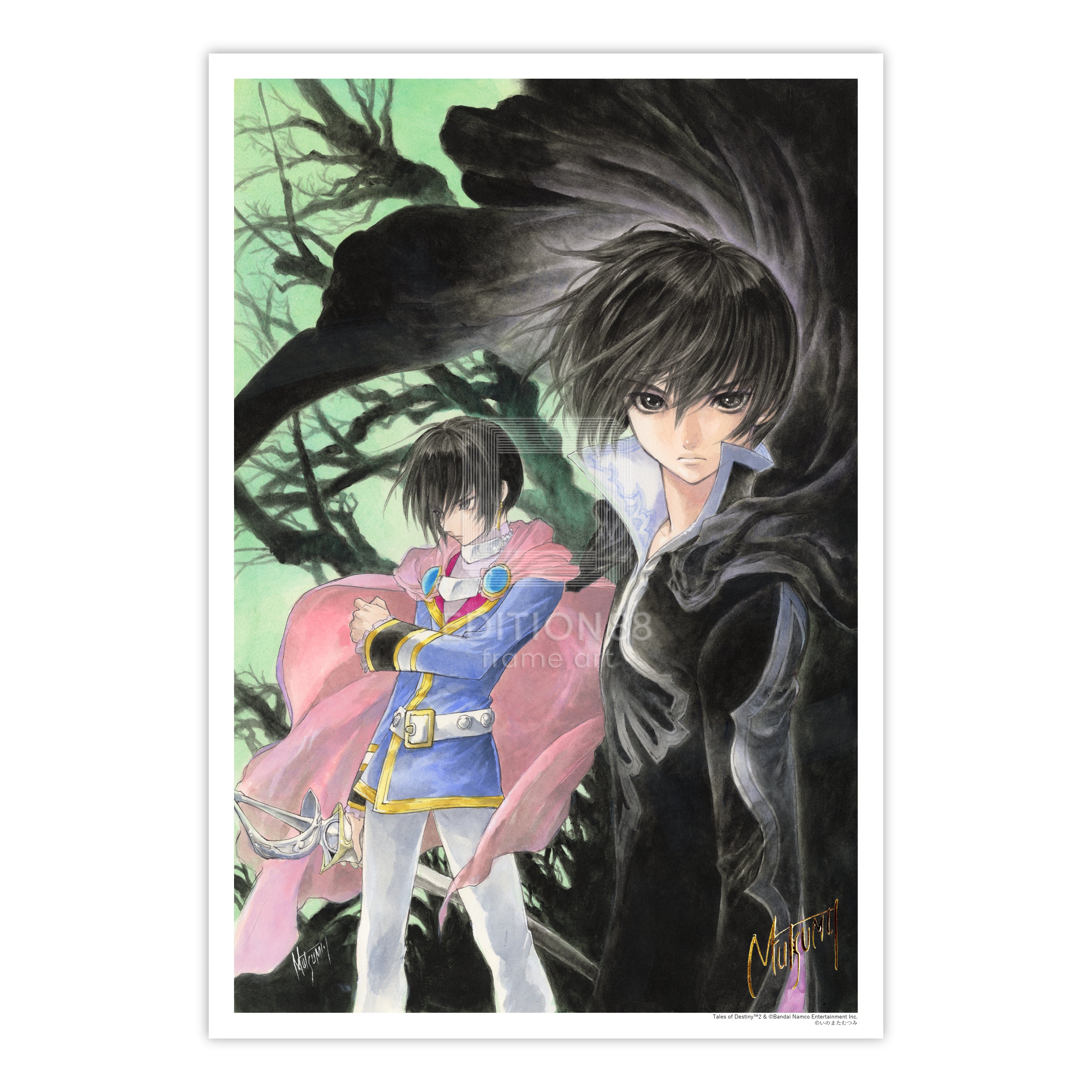 「テイルズ オブ デスティニー２」88グラフ2/いのまたむつみ（箔押しサイン入り）