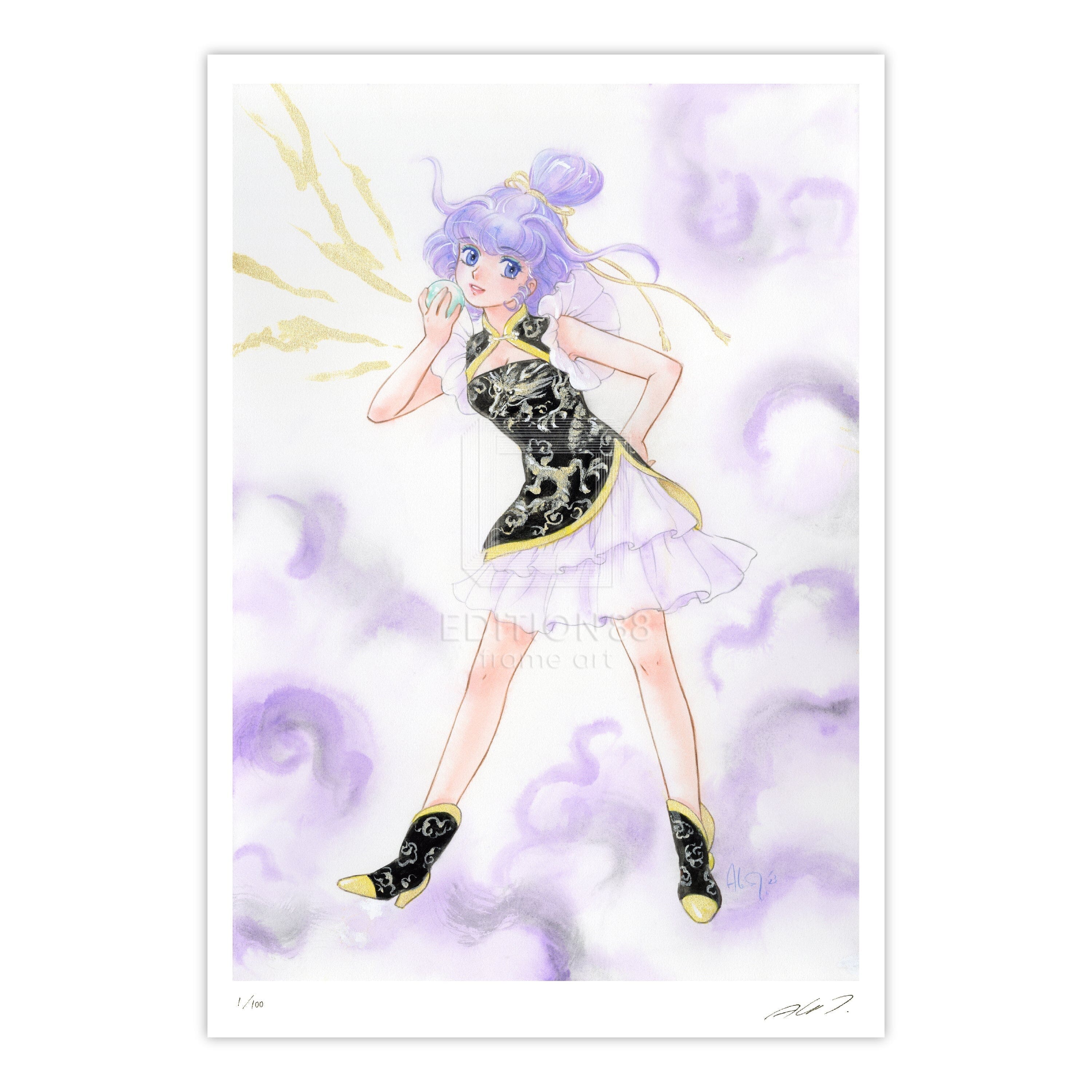 「魔法の天使 クリィミーマミ」88グラフ「如意宝珠」 /高田明美（直筆サイン入り / 限定100枚） 88グラフ Edition88 