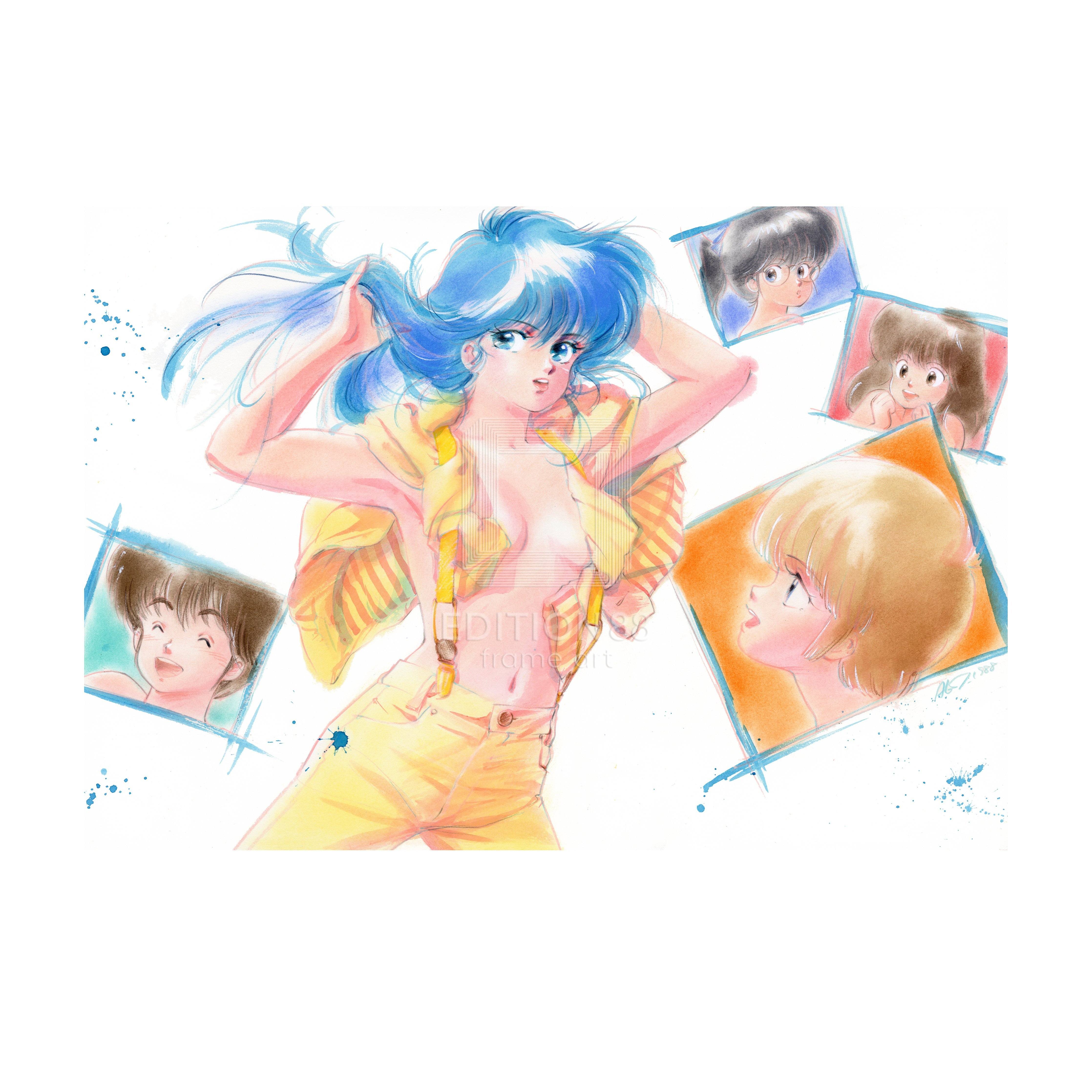 「きまぐれオレンジ☆ロード」版画6 / 高田明美 版画 Edition88 