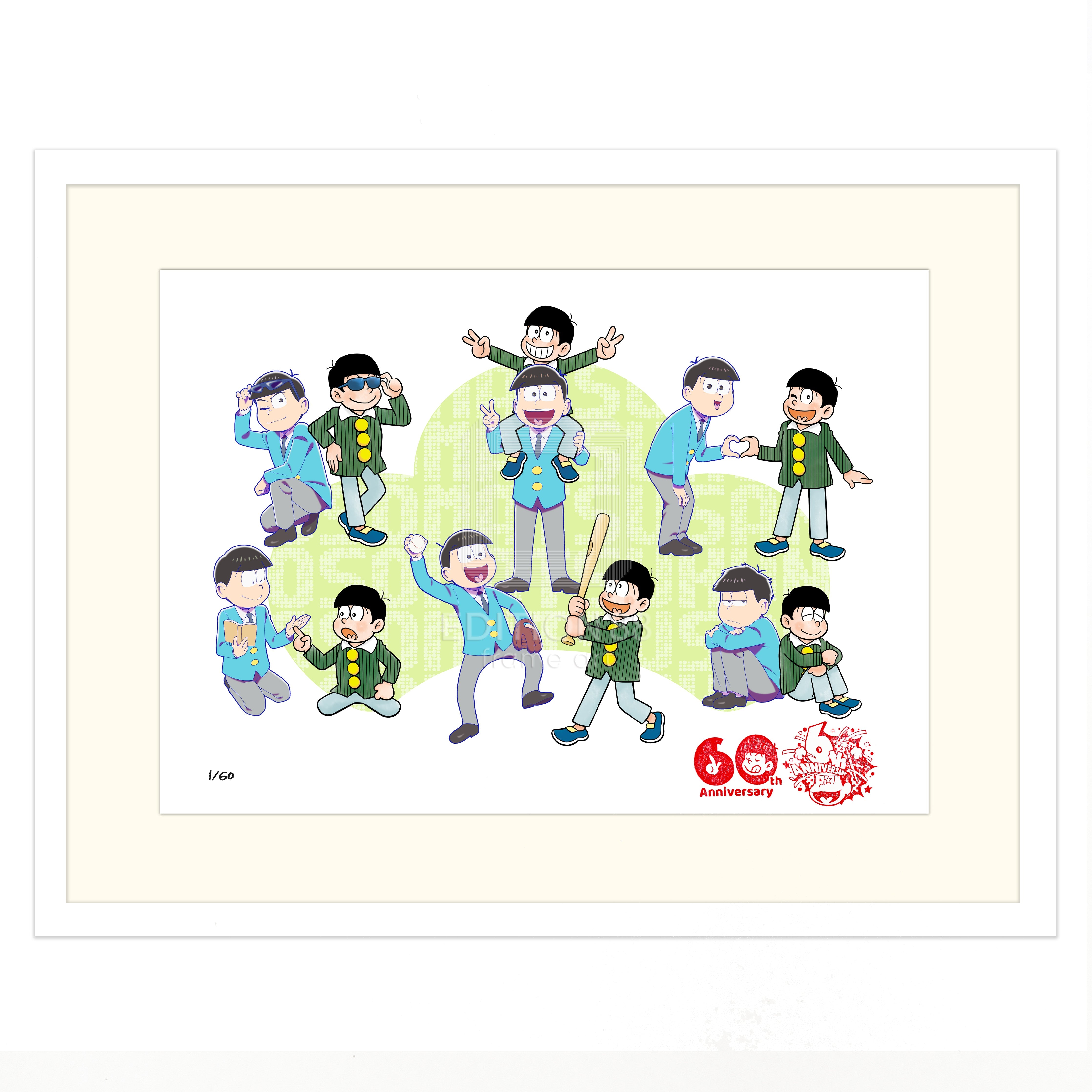 「おそ松くん＆おそ松さん」版画（落款入り / 限定60枚） 版画 Edition88 